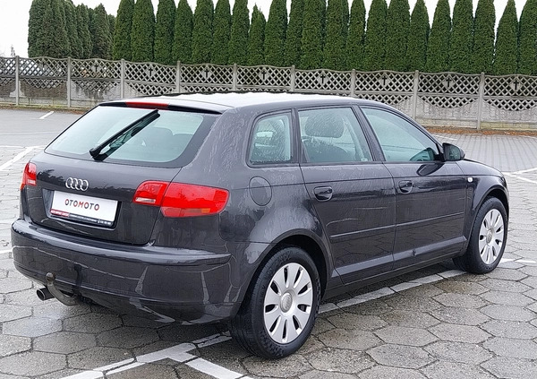 Audi A3 cena 24500 przebieg: 199000, rok produkcji 2007 z Ciężkowice małe 529